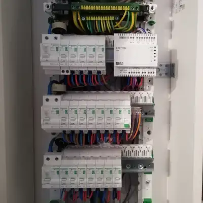 AS3 Electricité a réalisé l'installation de ce tableau électrique chez un particulier de l'agglomération nantaise.
